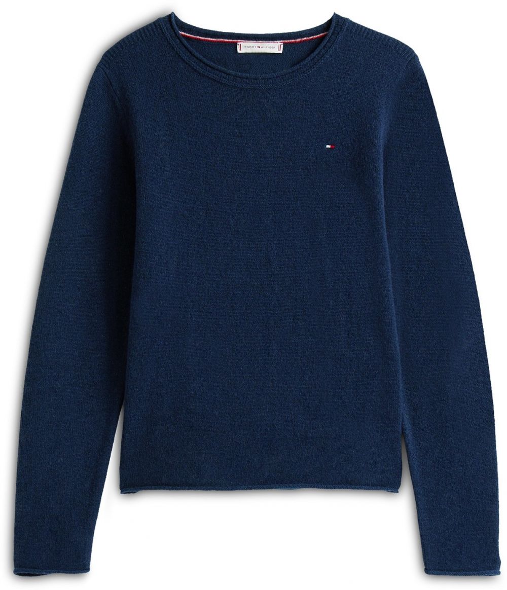 TOMMY HILFIGER Sveter  námornícka modrá