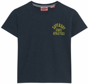 Superdry Tričko 'Essential'  limetková / čierna