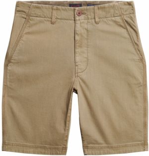 Superdry Chino nohavice  kaki