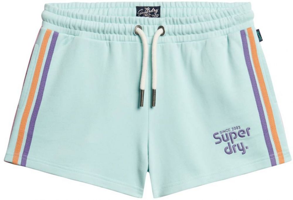 Superdry Nohavice  mätová / svetlofialová / oranžová