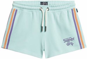 Superdry Nohavice  mätová / svetlofialová / oranžová