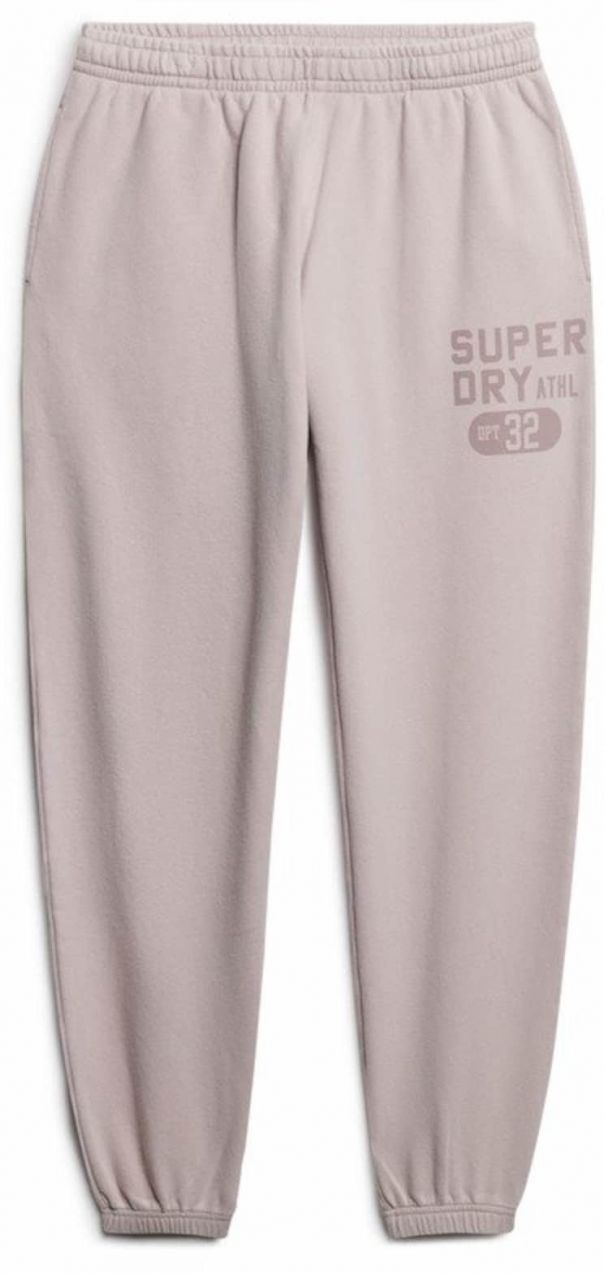 Superdry Nohavice  svetlofialová / pastelovo fialová