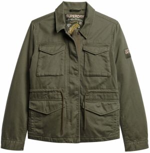 Superdry Prechodná bunda 'M65'  zlatá / olivová / čierna