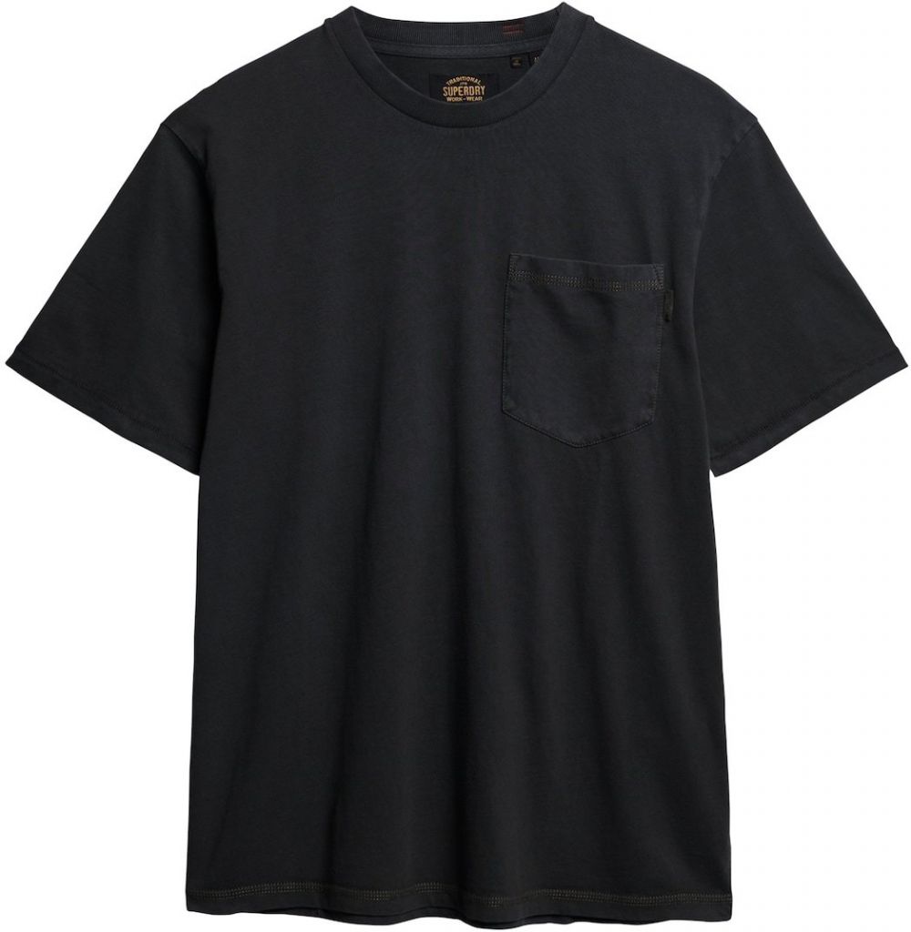 Superdry Tričko  čierna