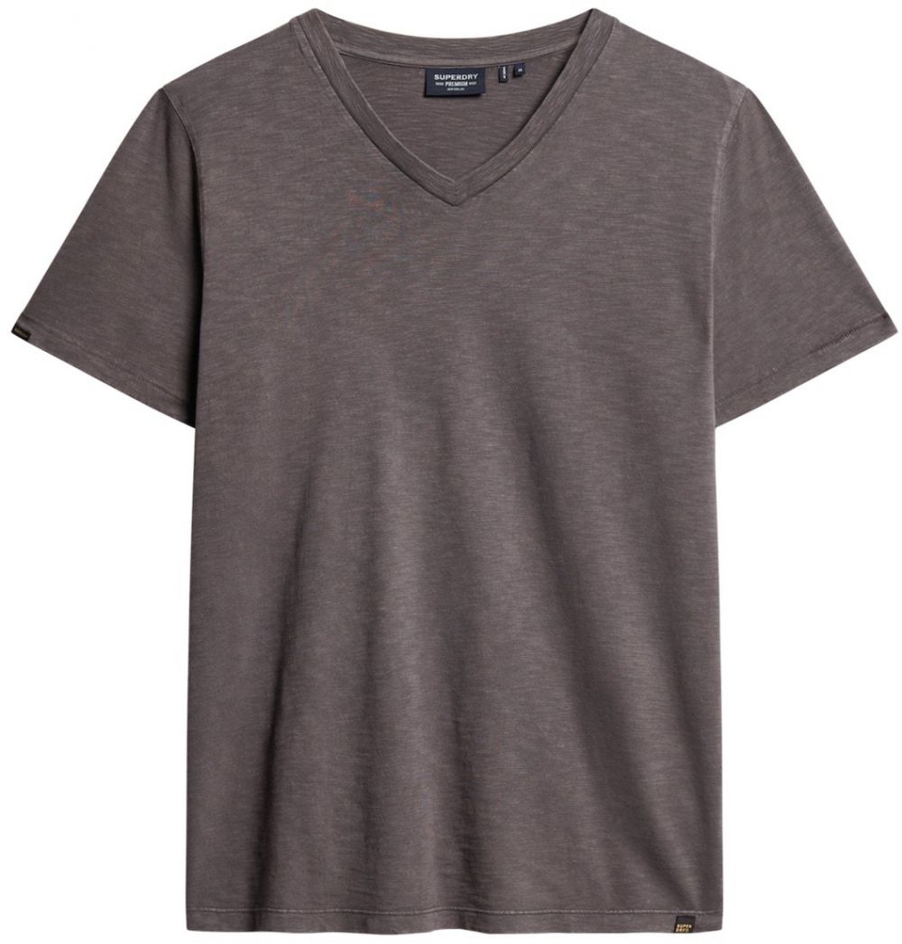 Superdry Tričko  tmavosivá