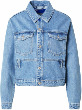 KARL LAGERFELD JEANS Prechodná bunda  modrá denim