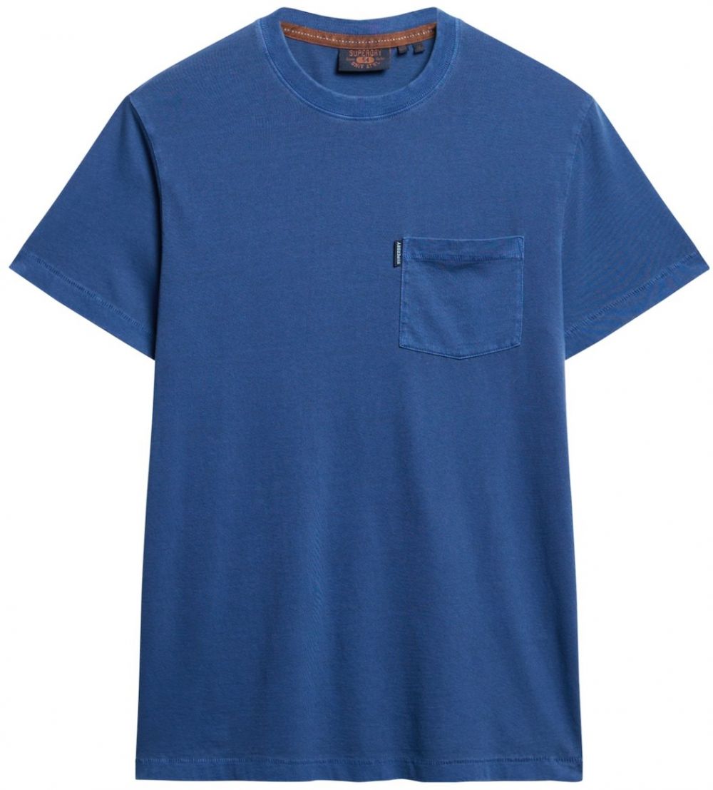 Superdry Tričko 'Essential'  enciánová