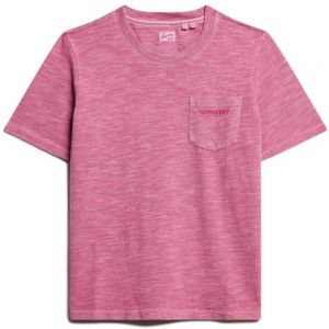 Superdry Tričko 'Essential'  fuksia