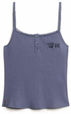 Superdry Top ' Athletic Essentials'  námornícka modrá / čierna