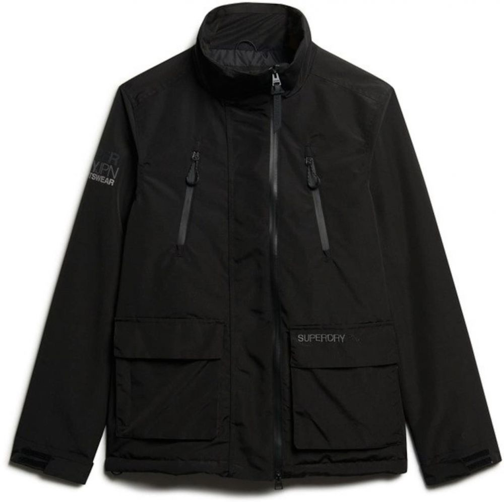 Superdry Prechodná bunda  čierna