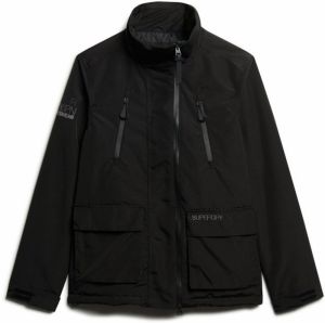 Superdry Prechodná bunda  čierna