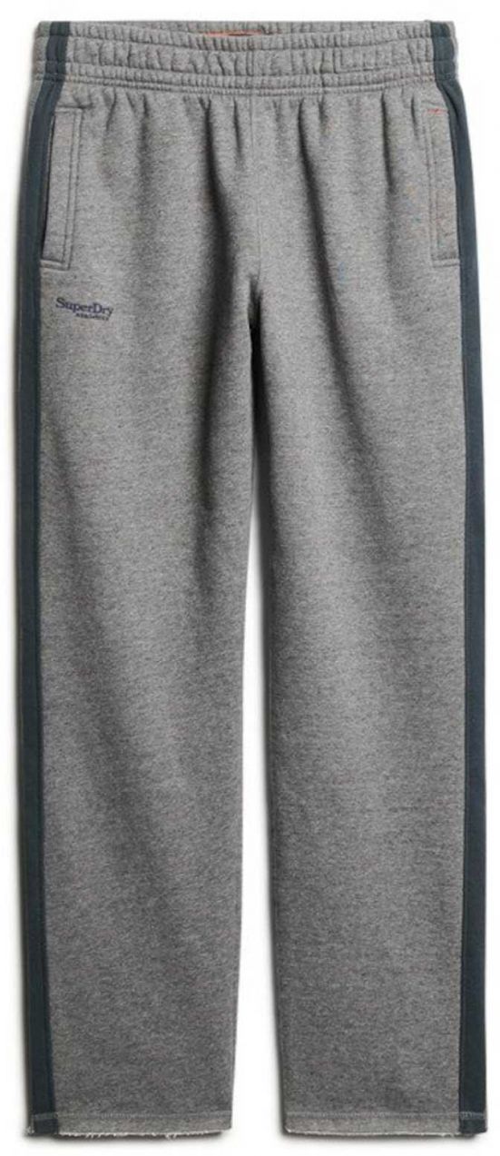 Superdry Nohavice 'Essential'  sivá / čierna