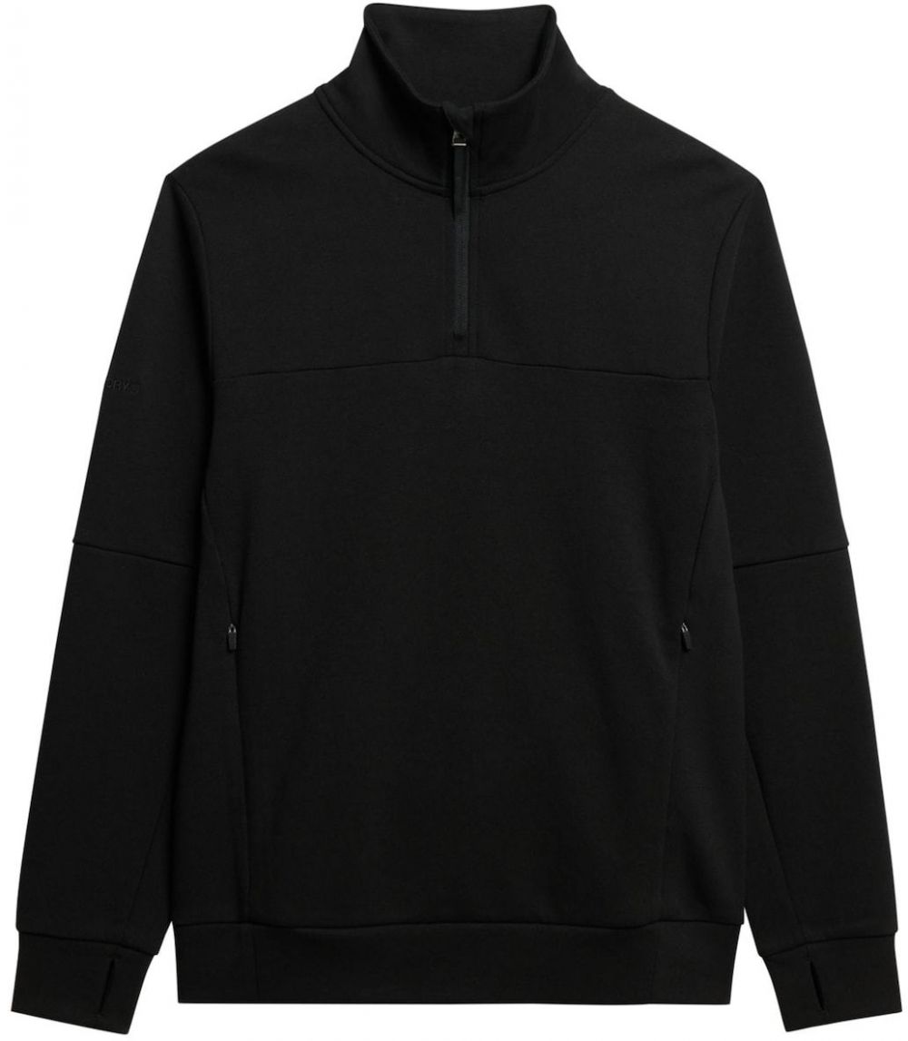 Superdry Mikina  čierna