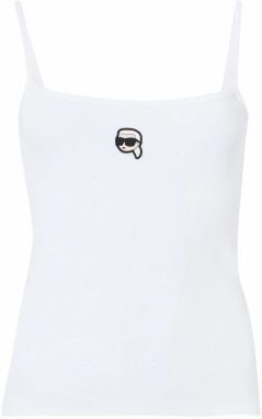Karl Lagerfeld Top 'Ikon'  krémová / čierna / biela