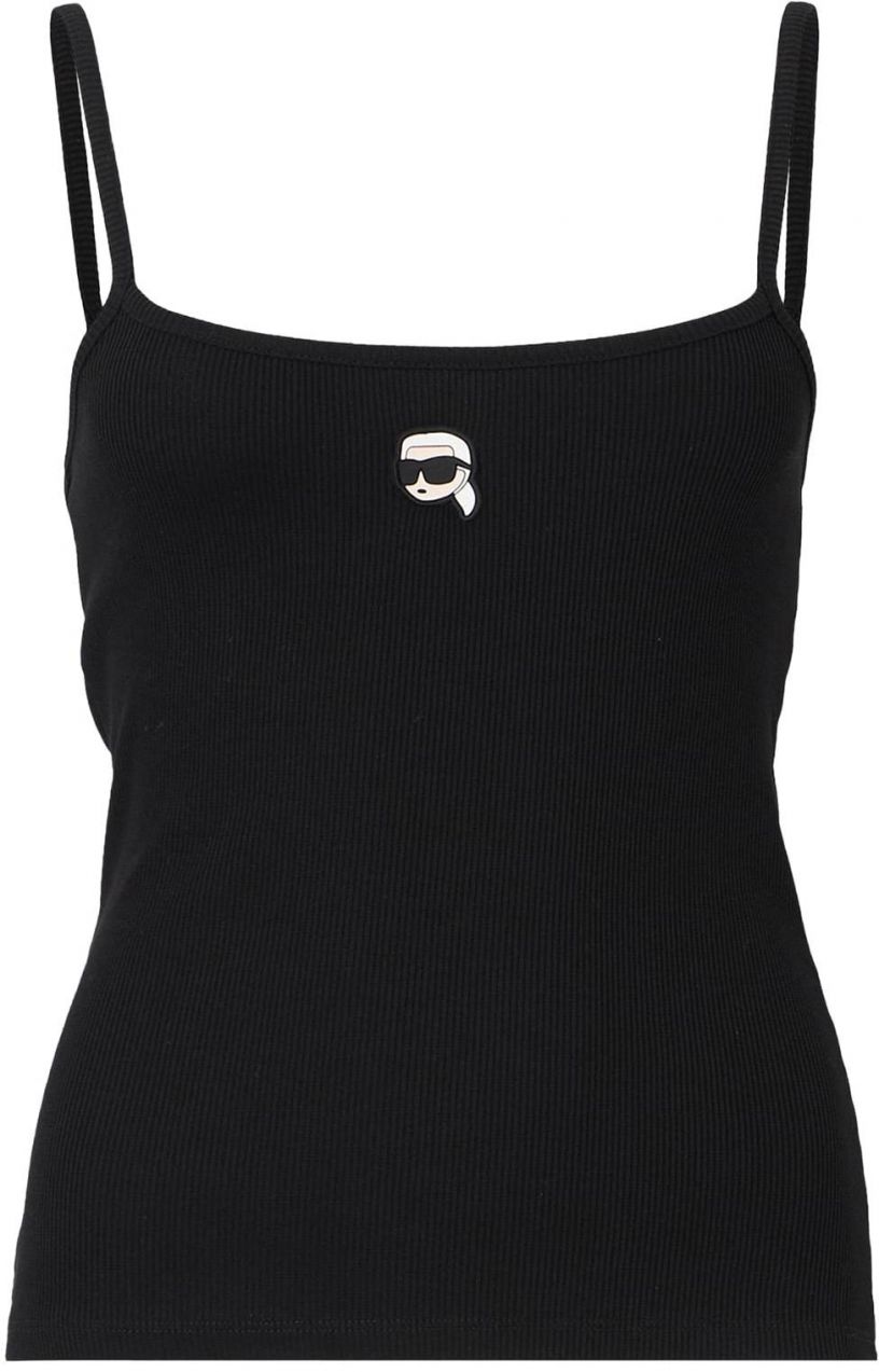 Karl Lagerfeld Top 'Ikon'  krémová / čierna / biela