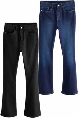 The Set Džínsy  modrá denim / čierny denim