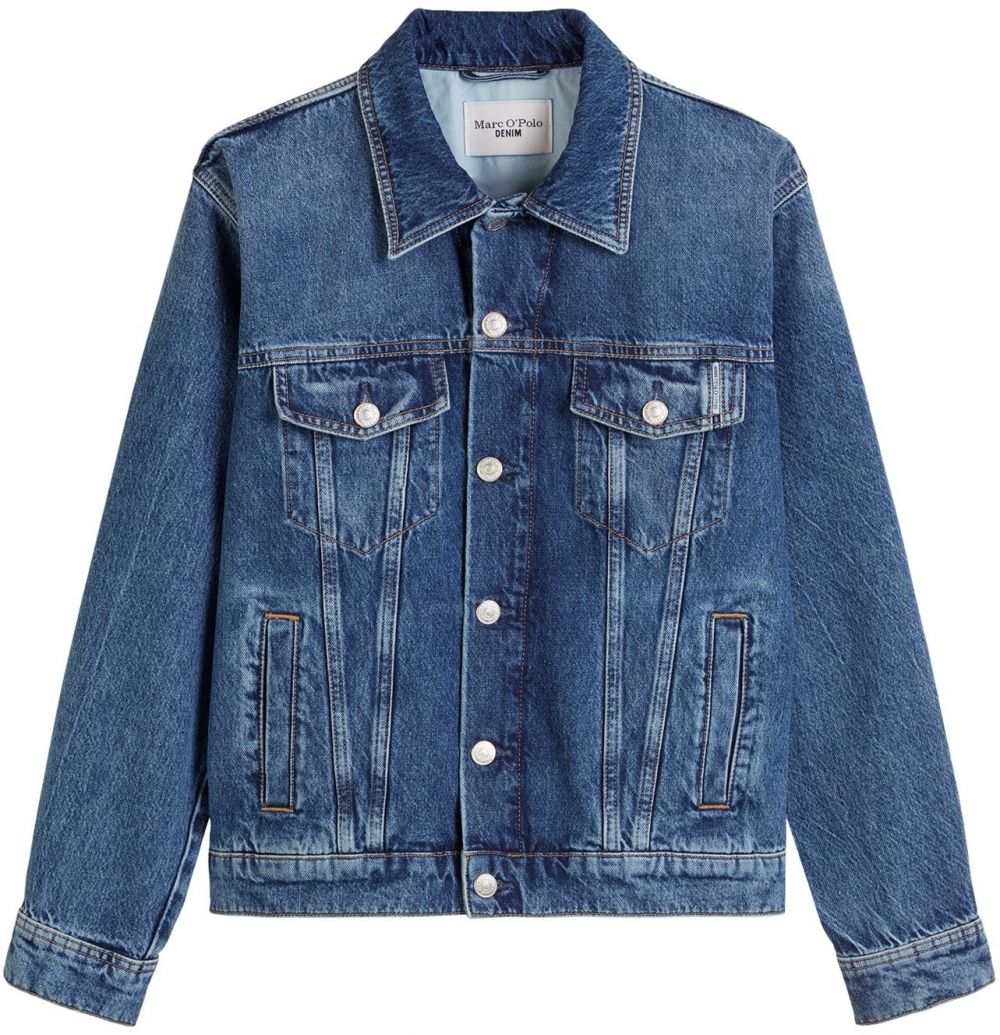 Marc O'Polo DENIM Prechodná bunda  modrá denim