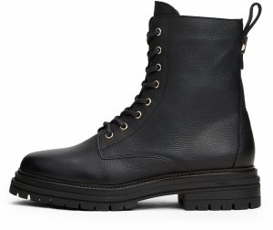 TOMMY HILFIGER Šnurovacie členkové čižmy  čierna