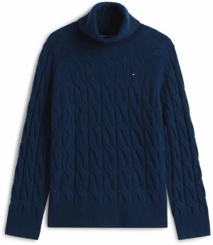 TOMMY HILFIGER Sveter  námornícka modrá