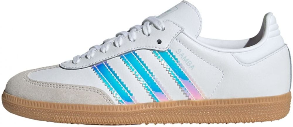ADIDAS ORIGINALS Tenisky 'Samba'  azúrová / slivková / biela / šedobiela