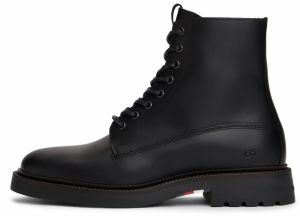 TOMMY HILFIGER Šnurovacie čižmy  čierna