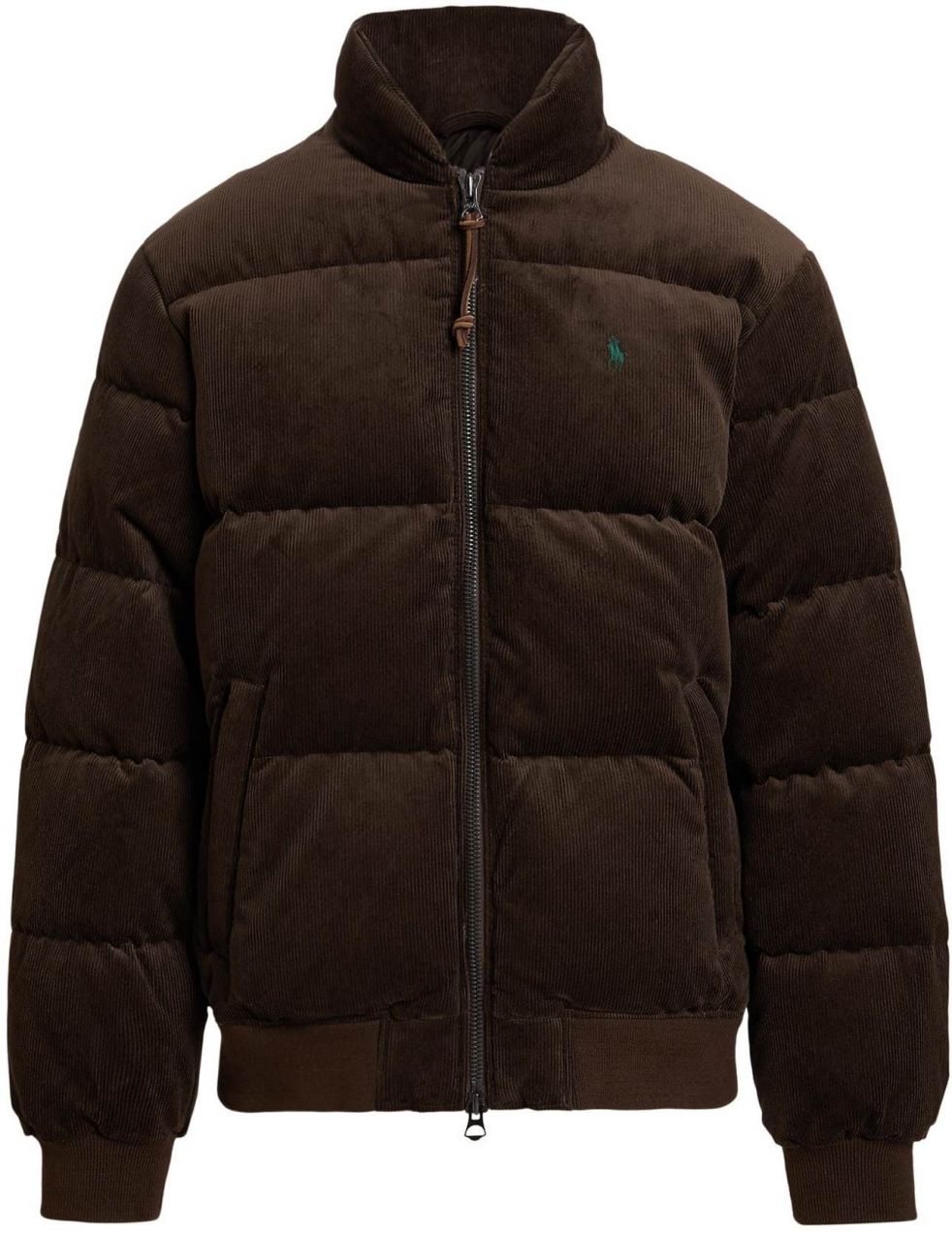 Polo Ralph Lauren Zimná bunda  čokoládová / jedľová