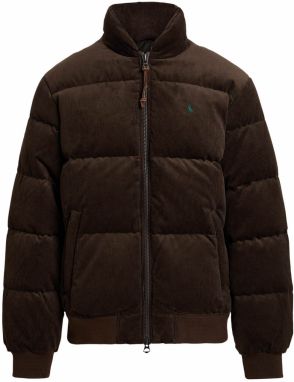 Polo Ralph Lauren Zimná bunda  čokoládová / jedľová
