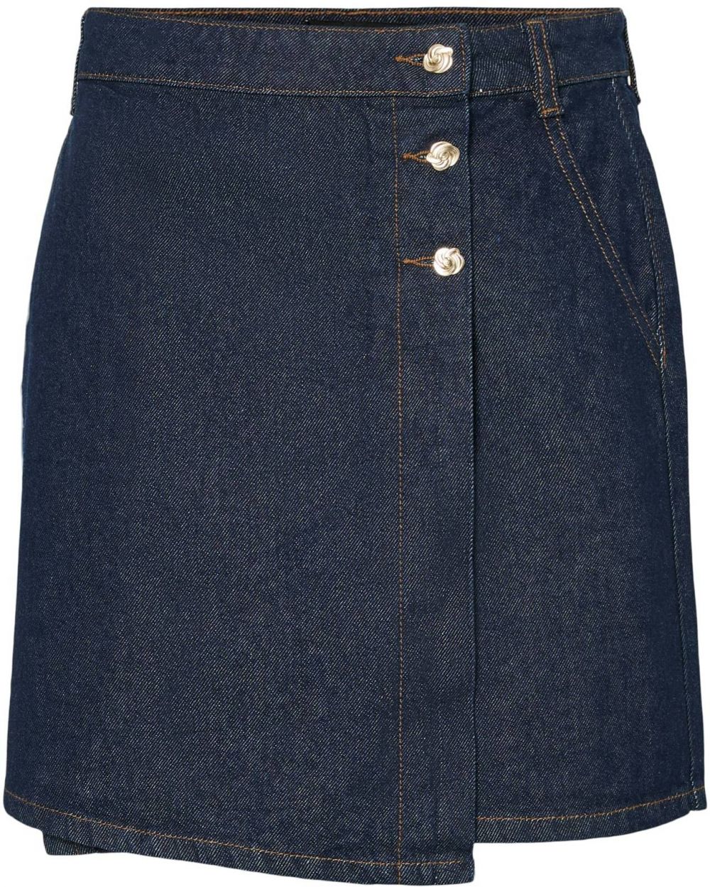PIECES Sukňa 'PCMALIN'  modrá denim