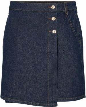 PIECES Sukňa 'PCMALIN'  modrá denim