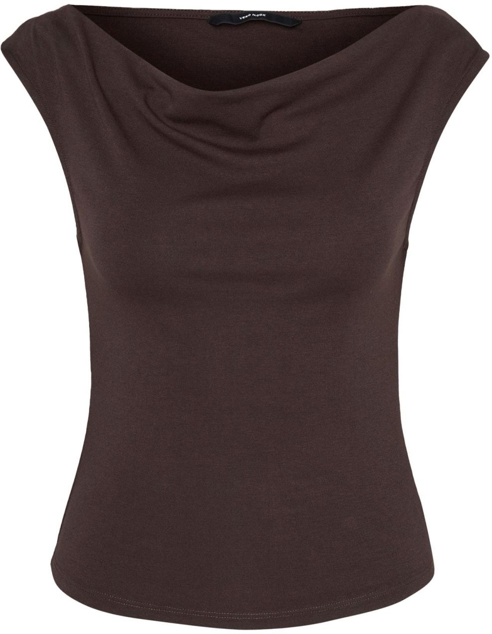 Vero Moda Petite Tričko  čokoládová