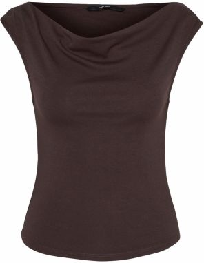 Vero Moda Petite Tričko  čokoládová