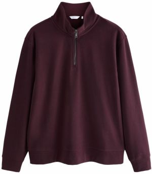 Next Mikina  burgundská
