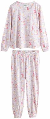 Cath Kidston Pyžamo 'Dreamer's Ditsy'  nebielená / pastelovo fialová / ružová / červená