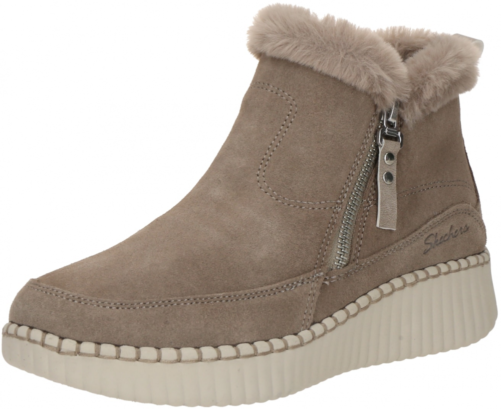 SKECHERS Členkové čižmy  tmavošedá
