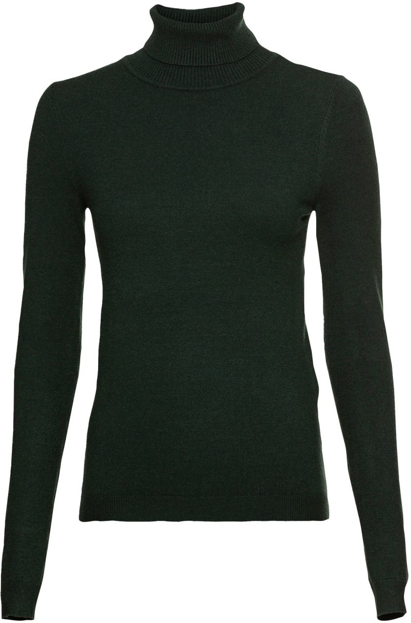 Vero Moda Tall Sveter 'VMHAPPINESS'  tmavozelená