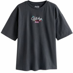 Next Tričko 'Coca Cola'  zelená / červená / čierna / biela