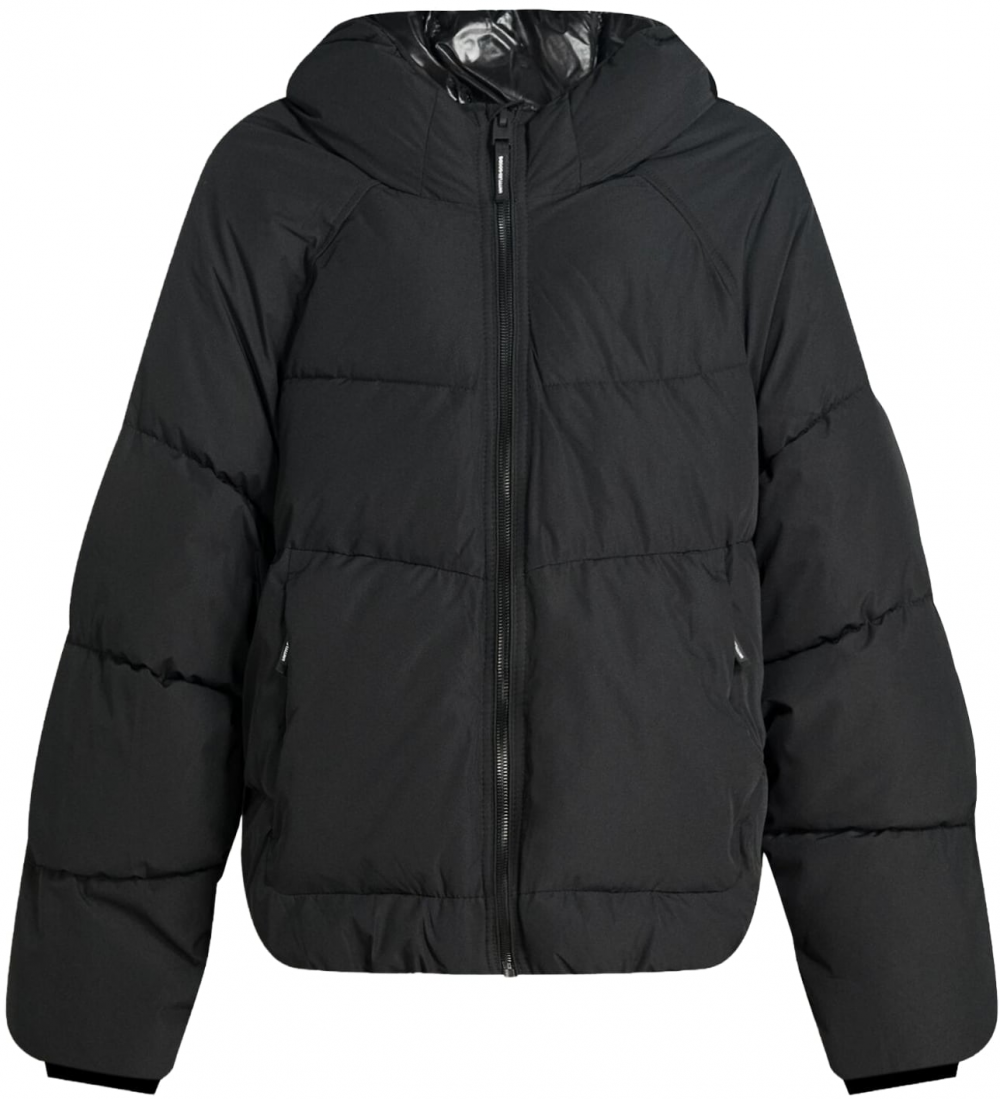 Bershka Prechodná bunda  čierna