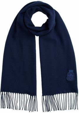 TOMMY HILFIGER Šál  tmavomodrá