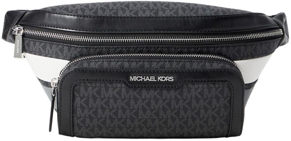 Michael Kors Ľadvinka  sivá / tmavosivá / biela