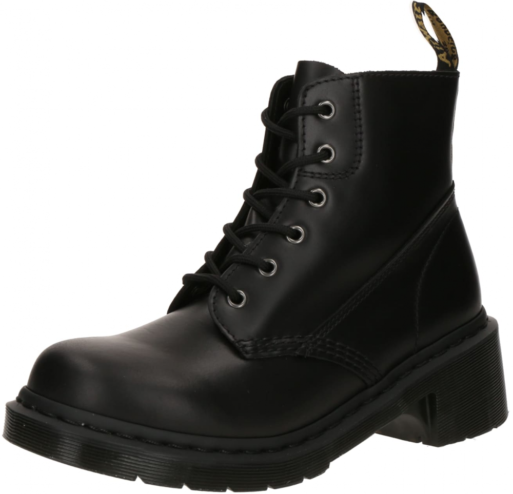 Dr. Martens Šnurovacie členkové čižmy 'Alderstone'  čierna
