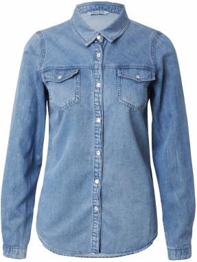 ZABAIONE Blúzka 'Lo44retta'  modrá denim