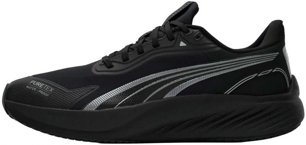 PUMA Bežecká obuv 'Pounce Lite'  sivá / čierna / strieborná