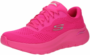 SKECHERS Nízke tenisky 'ARCH FIT 2.0'  striebornosivá / fuksia