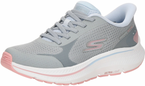 SKECHERS Športová obuv 'GO RUN CONSISTENT 2.0'  sivá / ružová