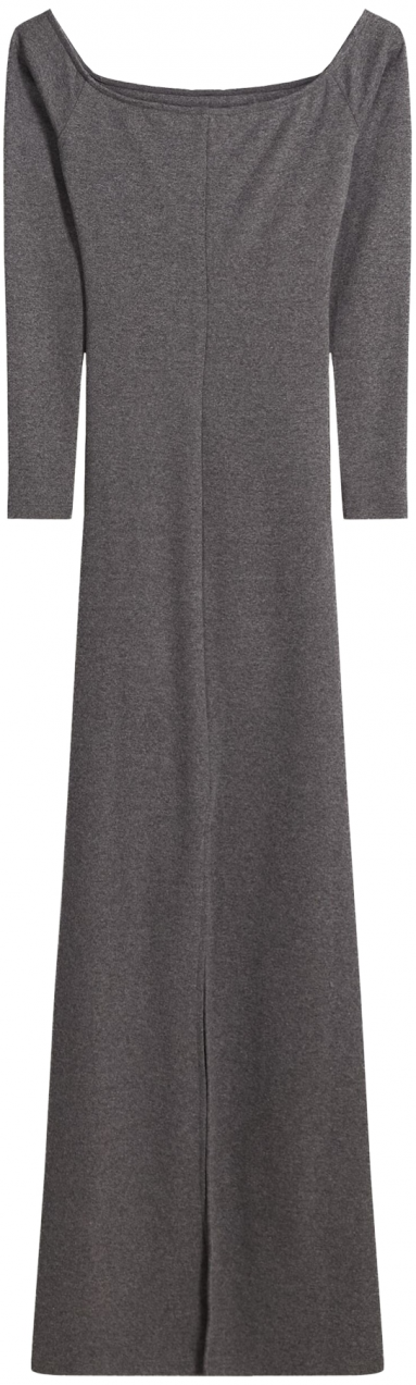 Bershka Šaty  tmavosivá