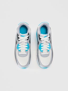 Nike Sportswear Tenisky 'Air Max 90 LTR'  nebesky modrá / sivá / biela