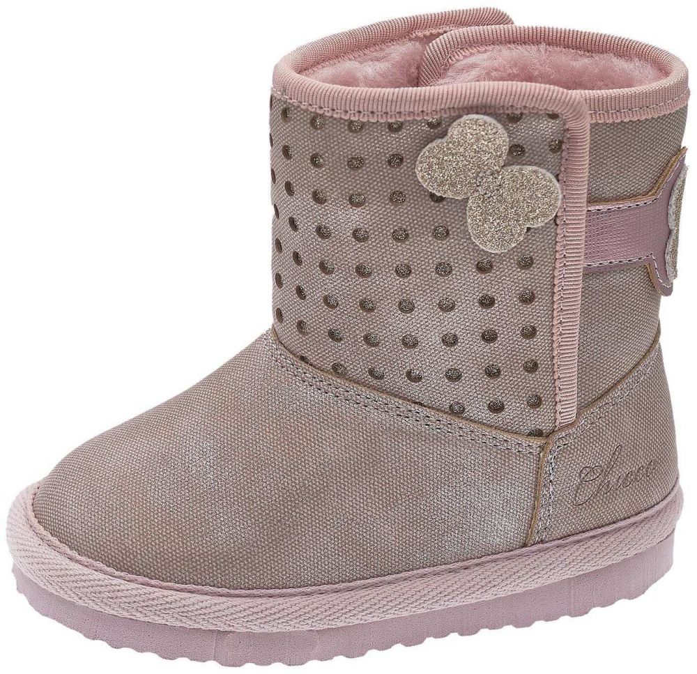 Chicco Čižmy 'Cuccy'  tmavošedá / rosé / staroružová