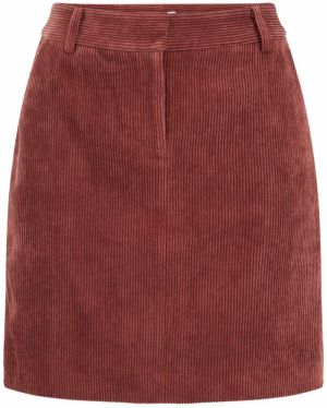 WE Fashion Sukňa  hrdzavo červená