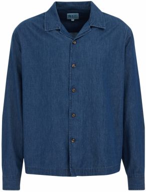 WE Fashion Košeľa  modrá denim
