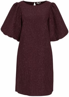 WE Fashion Šaty  baklažánová